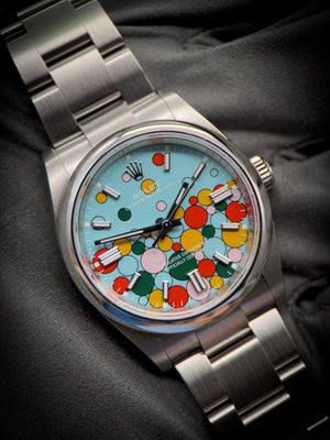360 graden view Rolex Oyster Perpetual 36